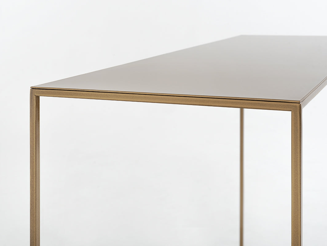 Konsolė TENSIO METAL 100x35 - auksinė