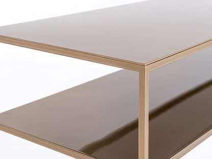 Konsolė TENSIO 2 FLOROR METAL 100x35 - auksinė