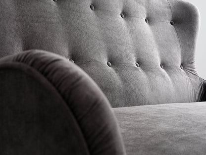 Trivietė sofa COZYBOY - audros debesis(mt15), natūrali