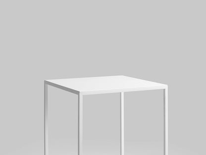 Šoninis staliukas TENSIO METAL 30 - baltas