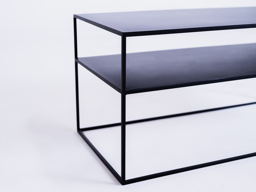 RTV Stalas TENSIO 2 GRINDYS METAL 100x45 - juodas