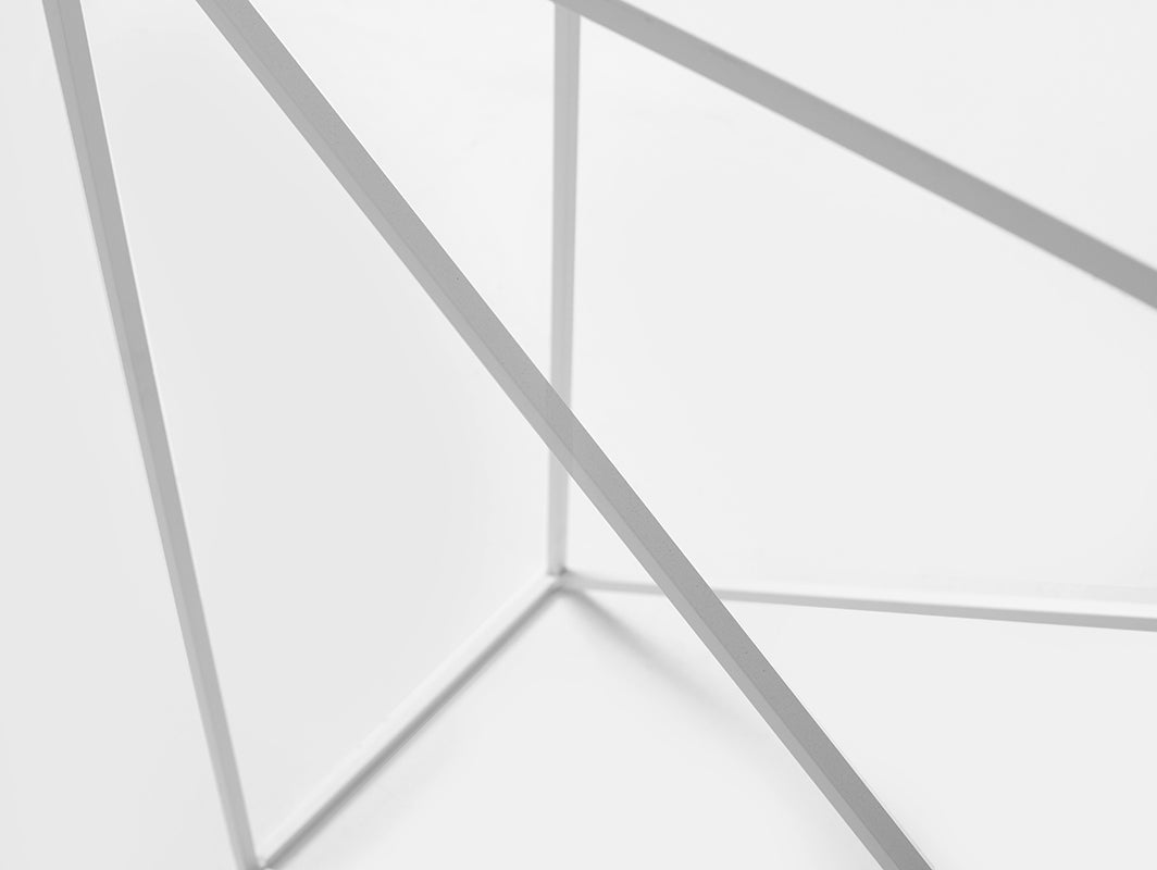 Konsolė MEMO METAL 100 - balta