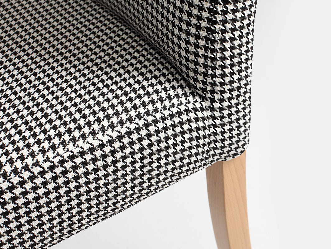 Kėdė WILTON CHAIR - tamsi pepita(ke700), natūrali