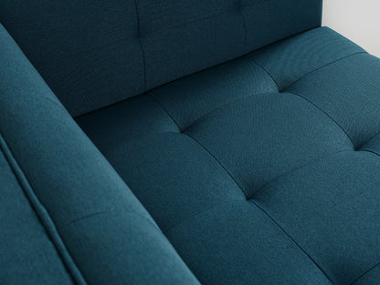 Trivietė sofa-lova by-TOM - jūros bangos(et85), natūrali