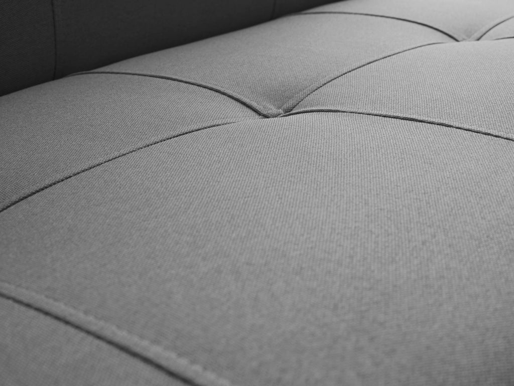 Dvivietė sofa-lova MODES - plieninis(et91)