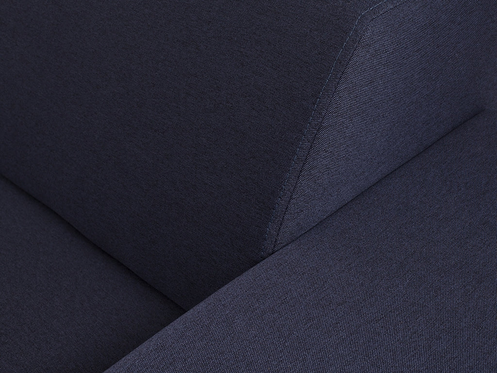Kampinė sofa-lova ATLANTICA R - rašalas(et80), riešutas