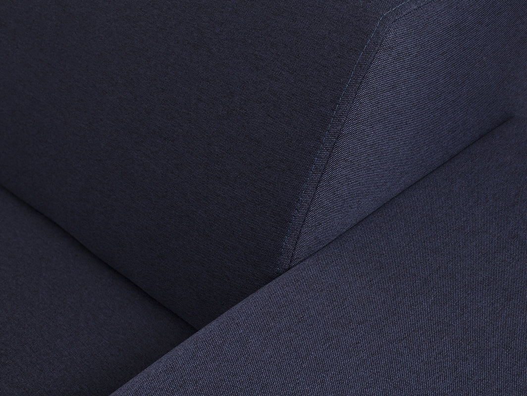 Kampinė sofa-lova ATLANTICA R - rašalas(et80), riešutas