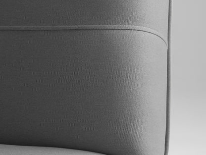 Dvivietė sofa-lova MODES - plieninis(et91)