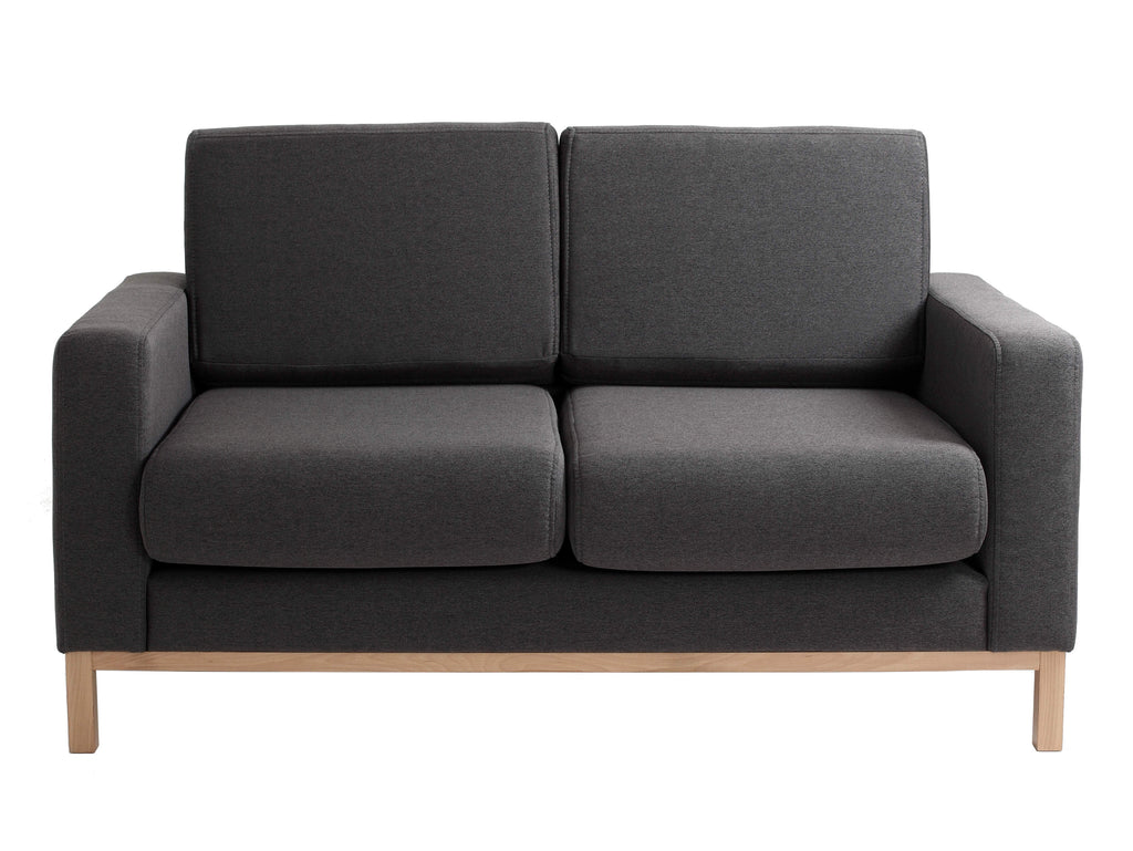 Dvivietė sofa SCANDIC - anglis(et95), natūrali