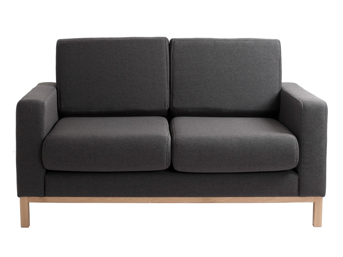 Dvivietė sofa SCANDIC - anglis(et95), natūrali