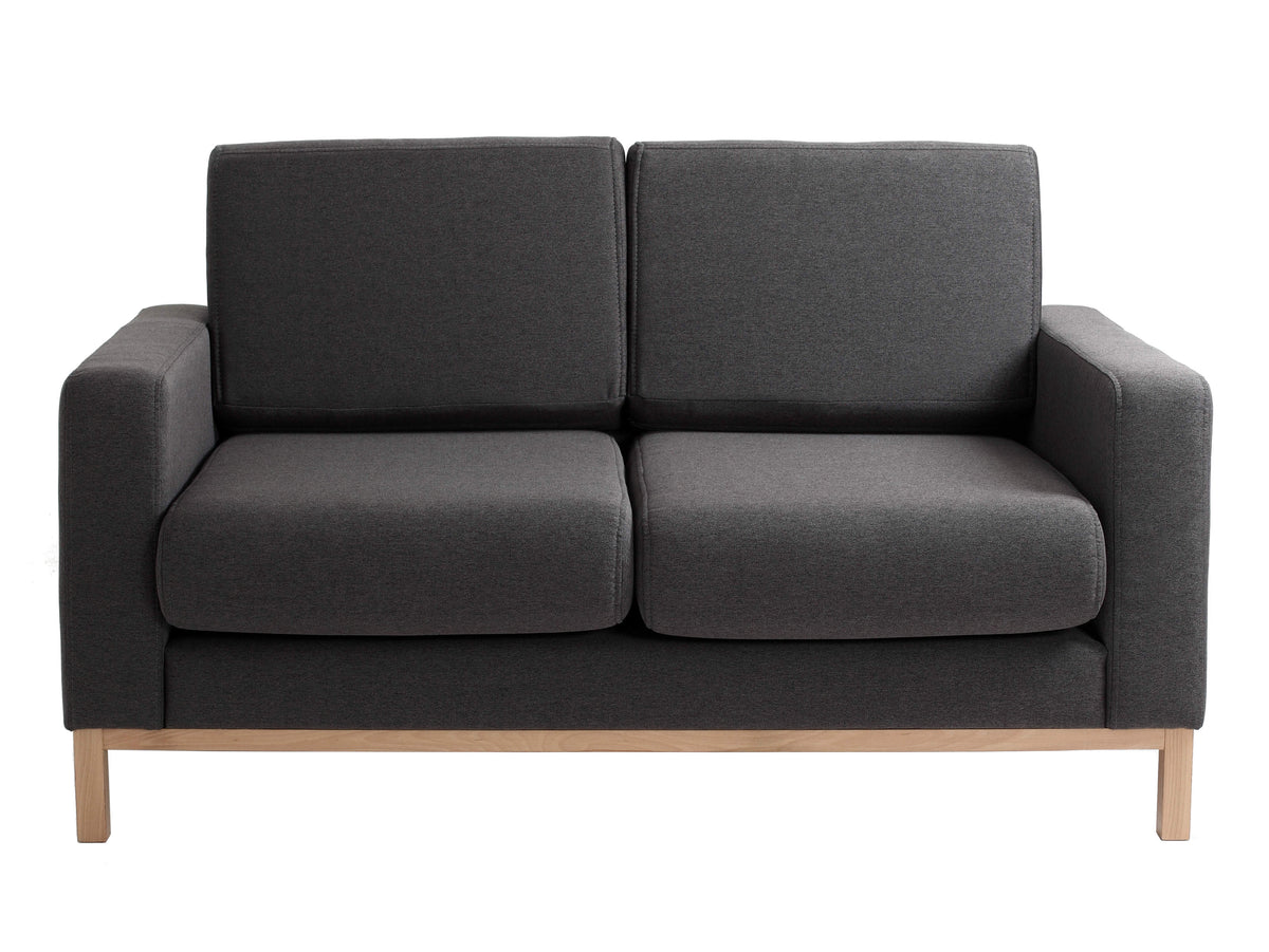 Dvivietė sofa SCANDIC - anglis(et95), natūrali