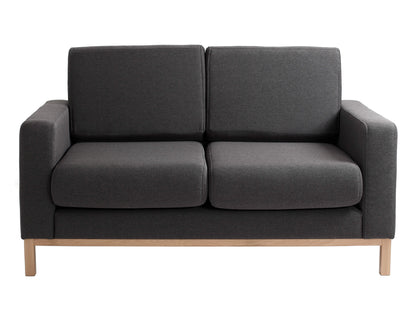 Dvivietė sofa SCANDIC - anglis(et95), natūrali