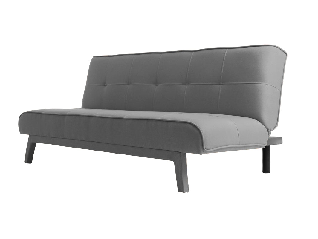 Dvivietė sofa-lova MODES - plieninis(et91)