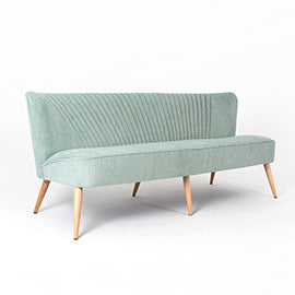 Trivietė sofa HARRY - mėtų(ol11), natūrali