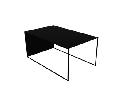 Kavos staliukas 2 WALL METAL 100x60 - juodas