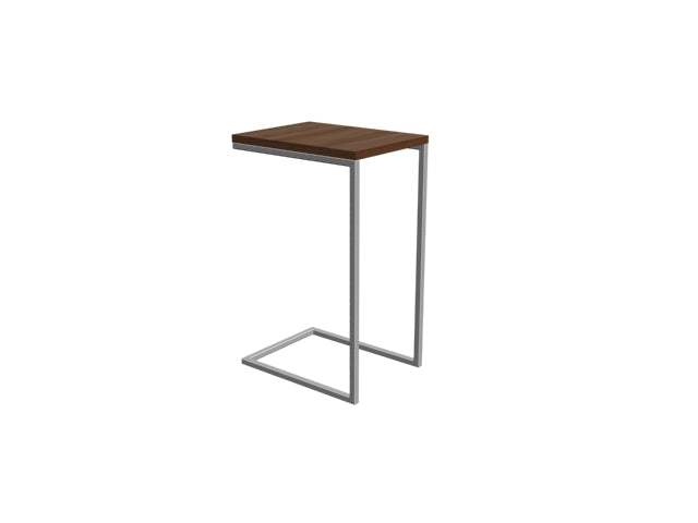 Šoninis staliukas LUPE SOLID WOOD 30 - ąžuolas, baltas